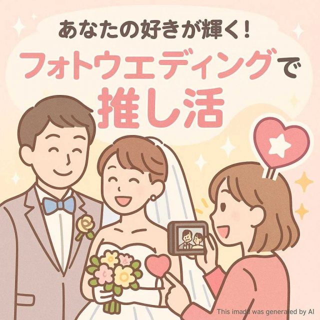 あなたの好きが輝く！フォトウェディングで推し活