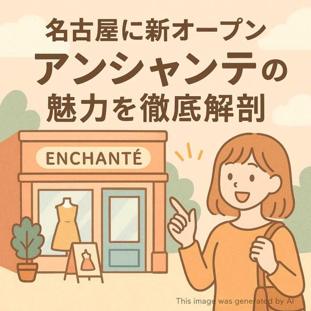 名古屋に新オープン アンシャンテの魅力を徹底解剖