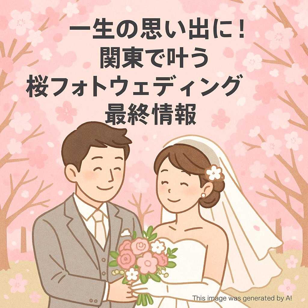 一生の思い出に! 関東で叶う桜フォトウェディング最終情報