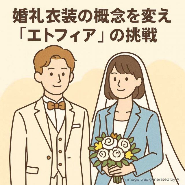 婚礼衣装の概念を変える「エトフィア」の挑戦