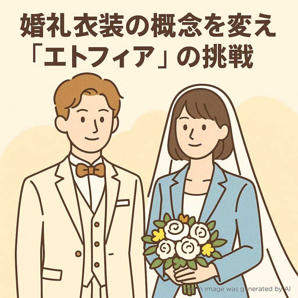 婚礼衣装の概念を変える「エトフィア」の挑戦