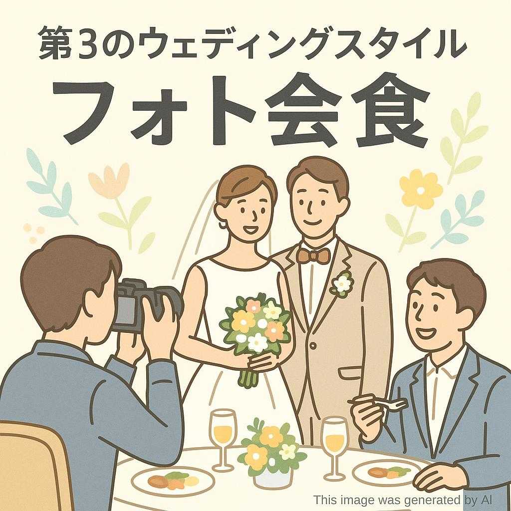 第3のウェディングスタイル　フォト会食
